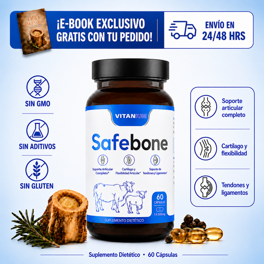 Safebone® — Suplemento Ancestral Único