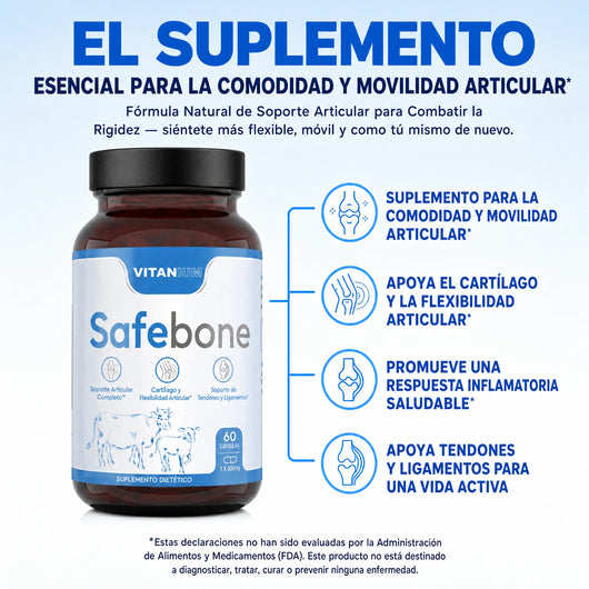 Safebone® — Suplemento Ancestral Único